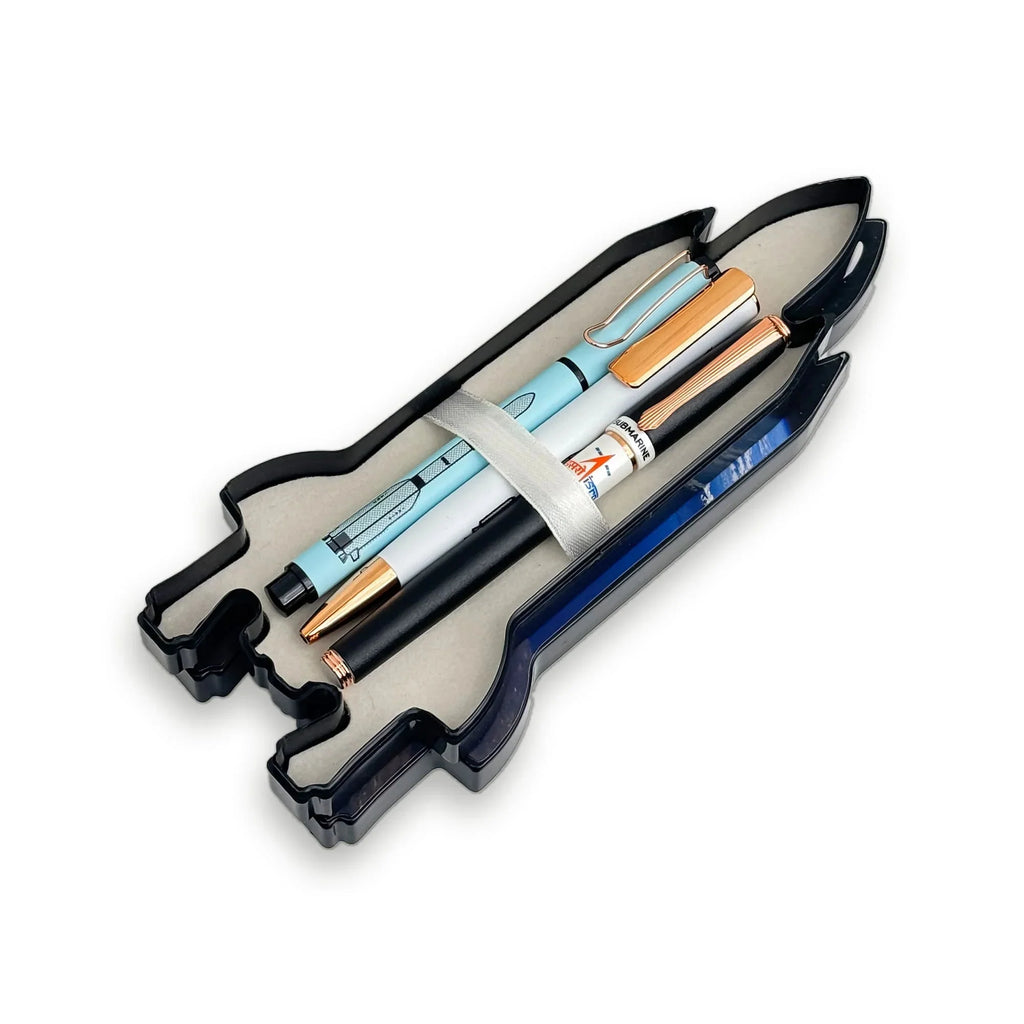 Submarine ISRO GSLV-X Pen Set of 3 Space-Themed Premium Ball Pens