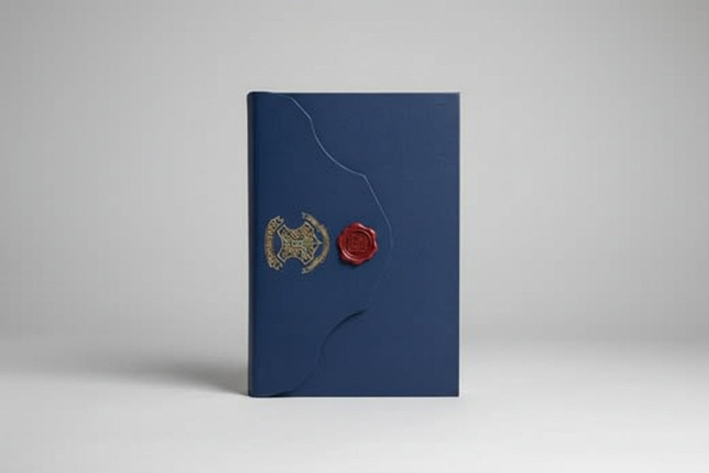 GAG Envelope Style Journal Notebook with Wax Seal Design