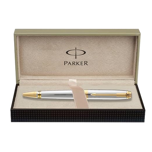 Parker Odyssey Shiny Chrome GT Roller Ball Pen