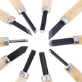 Wood Carving Set of 12PCS