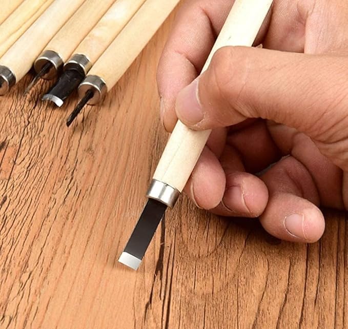 Wood Carving Set of 12PCS