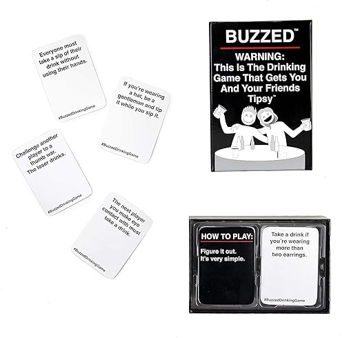 Buzzed – The Hilarious Drinking Card Game for Adults
