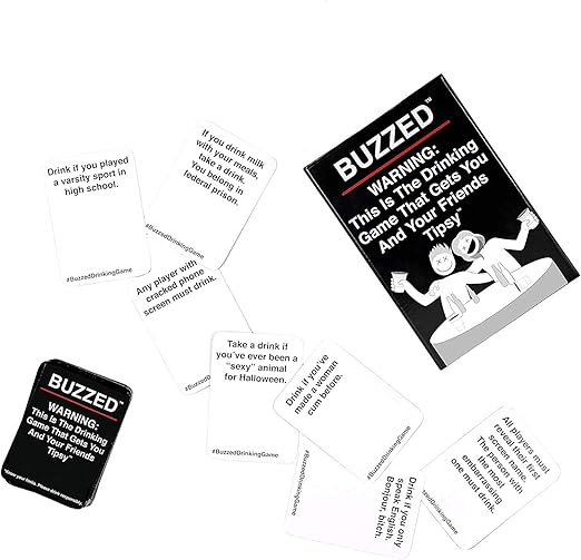Buzzed – The Hilarious Drinking Card Game for Adults