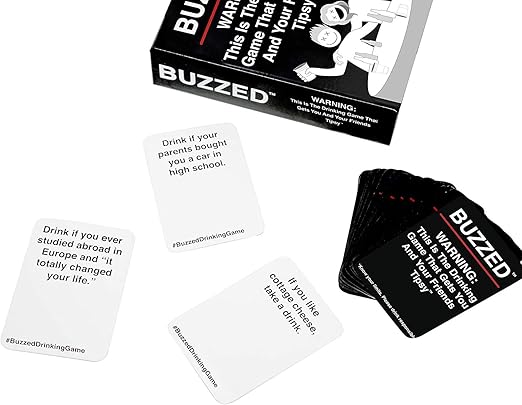 Buzzed – The Hilarious Drinking Card Game for Adults