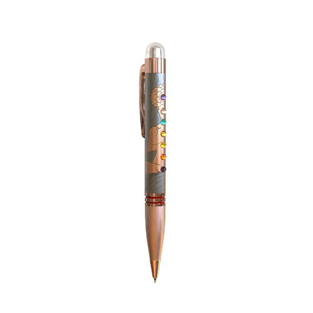 Submarine 7 Chakra Ball Pen | Premium Spiritual Metal Pen
