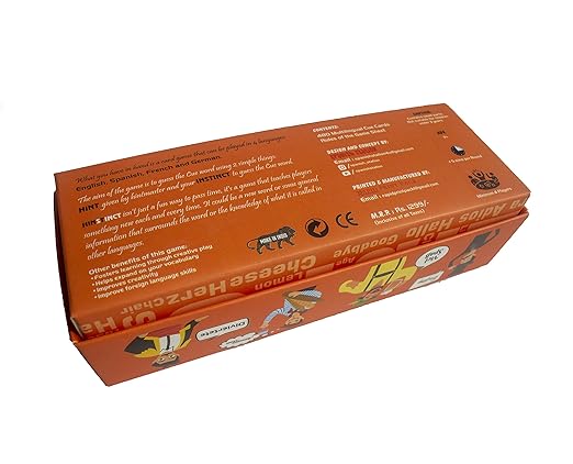 Spanish Station Hinstinct Multilingual Card Game