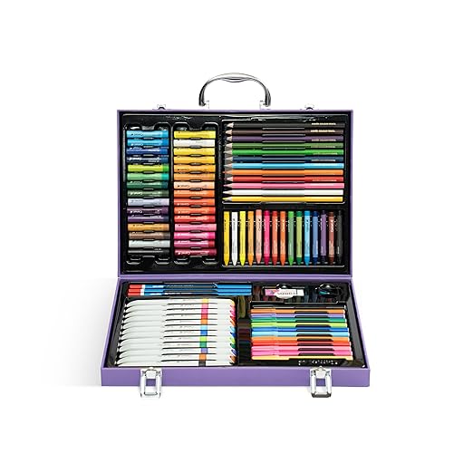 Camel Art Studio Set Reusable Briefcase Pack