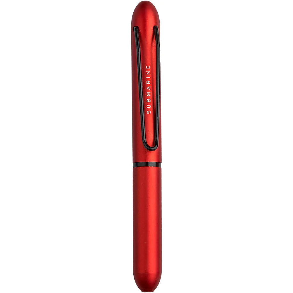 Submarine Mini Ball Pen Pack of 5 Bullet Style Compact Pens