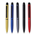 Submarine 2-in-1 Mini Stylus Pen Pack of 5 Compact Ball Pen Set