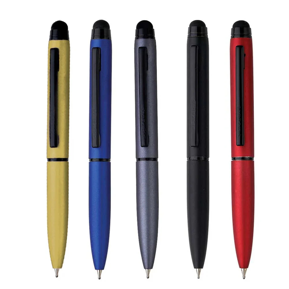 Submarine 2-in-1 Mini Stylus Pen Pack of 5 Compact Ball Pen Set