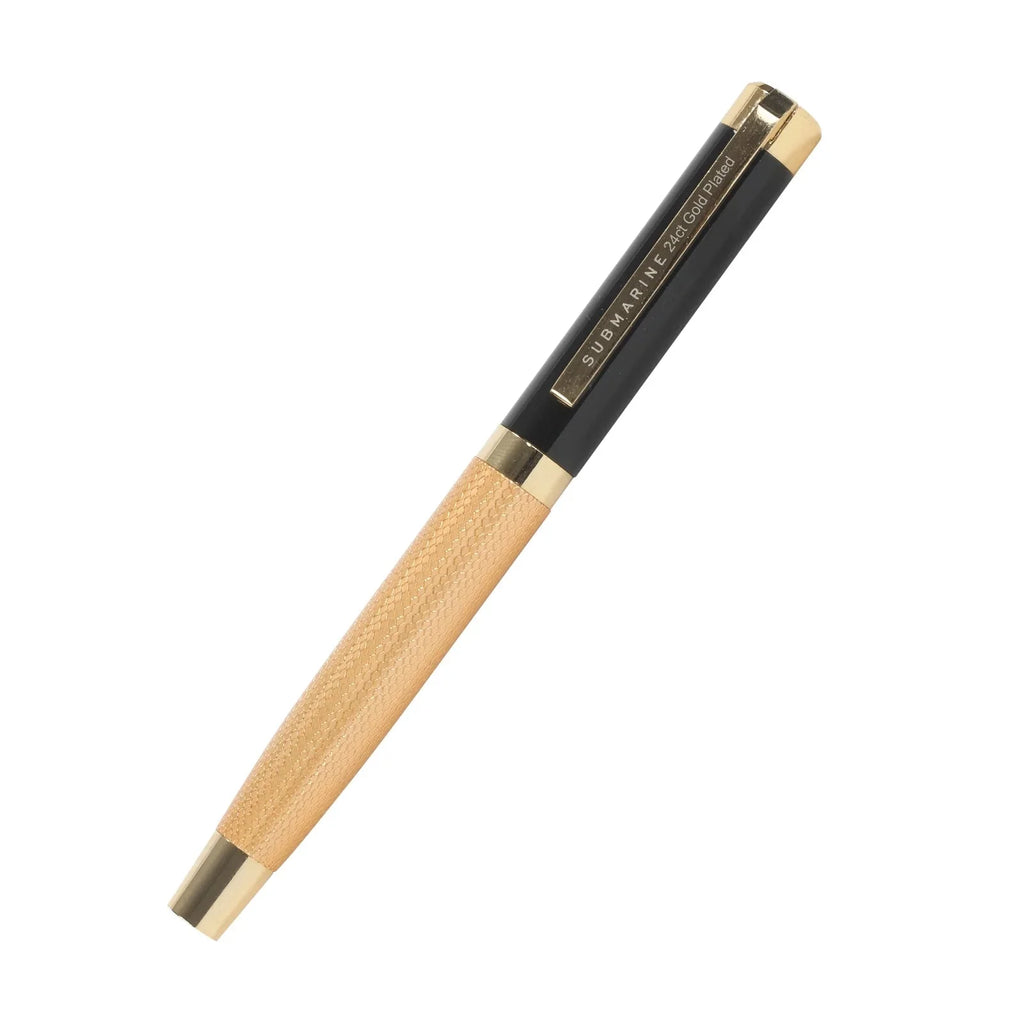 Submarine 24 Carat Gold Plated Fountain Pen
