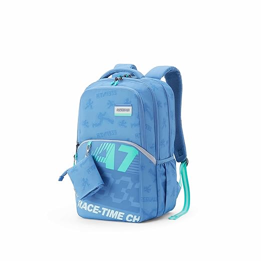 American Tourister Uni-Teen Backpack 32L Ergonomic School Bag