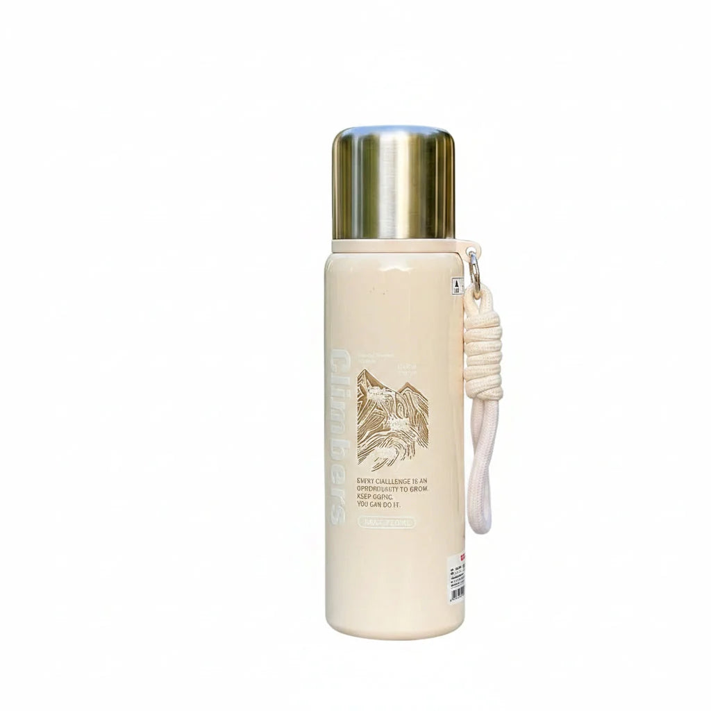 Climbers 730ML Stainless Steel Flask with Cup Vacuum Insulated Bottle