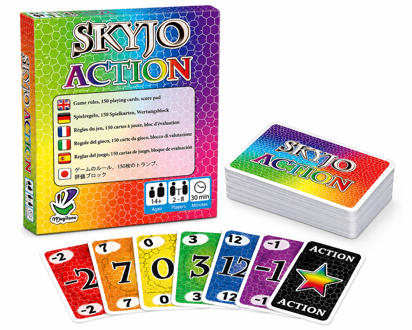 Skyjo Action Strategic Card Game for Friends & Family