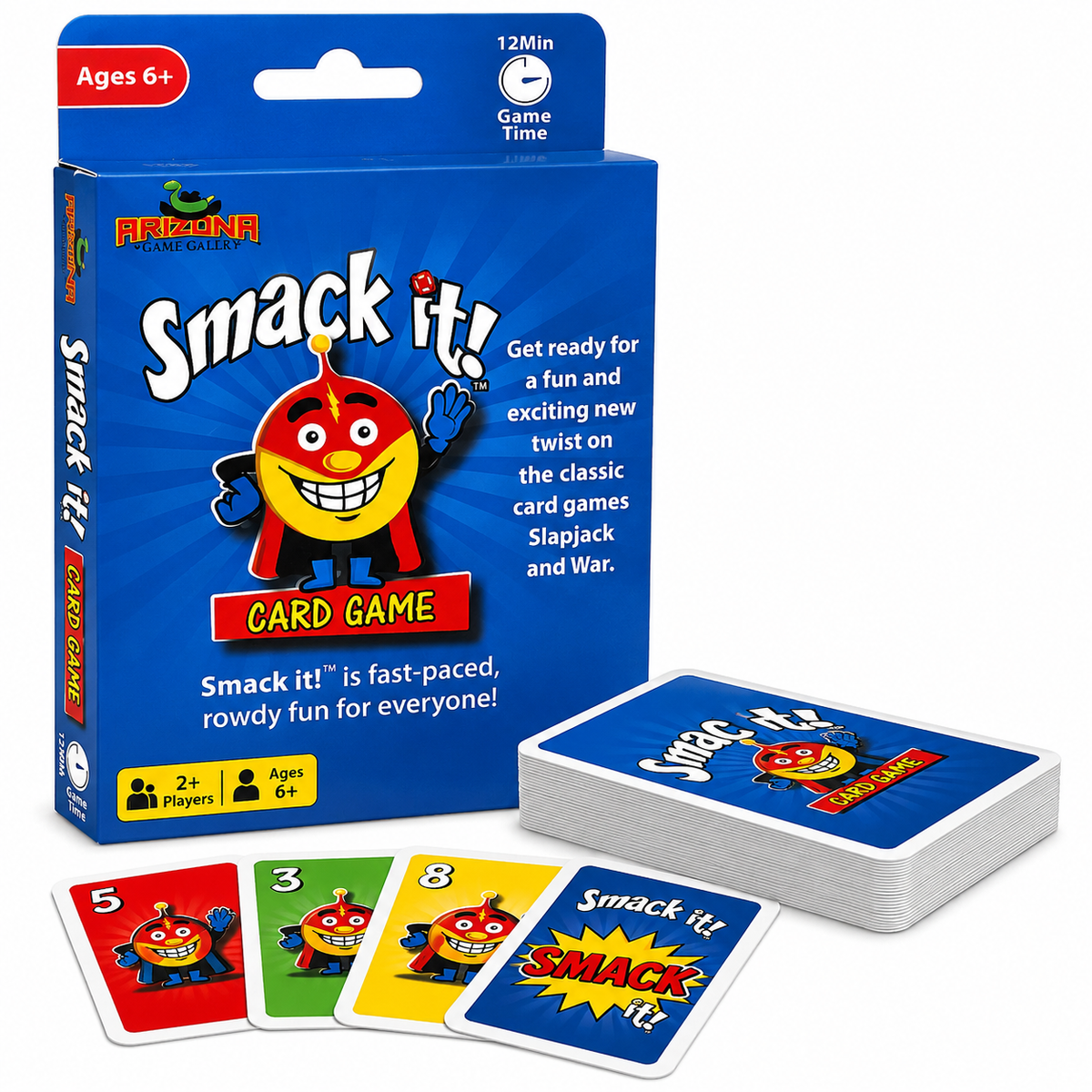 Smack It! Card Game – Quick Reflex & Strategy Family Fun