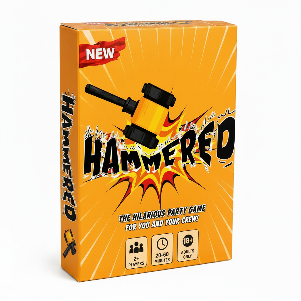 Hammered Card Game Set - Perfect for Parties and Social Events
