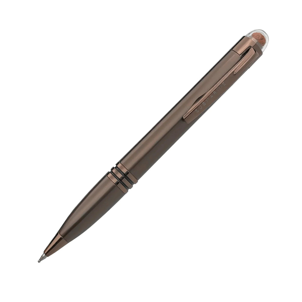 Submarine Rudraksha Coffee Ball Pen Brass Scented Premium Pen