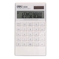 Deli E39258 Calculator, Desktop Calculator, 120 Step Check Calculator, White, Pack of 1