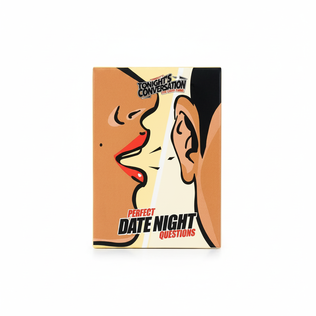 Couples Conversation Card Game - Perfect Date Night Questions