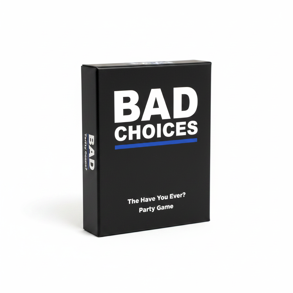 Bad Choices Party Game - The Ultimate Have You Ever Card Game