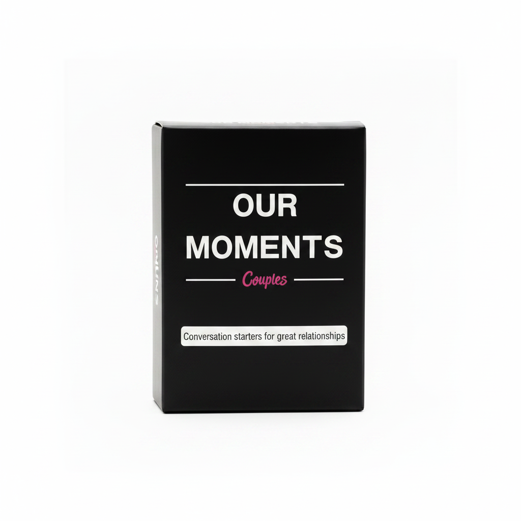 Our Moments Couples Edition - Communication & Connection Card Game