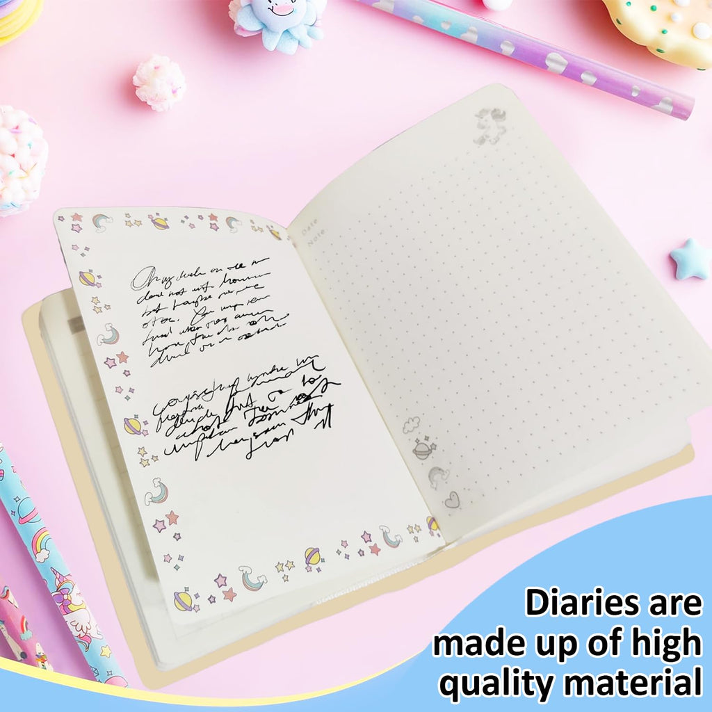 Unicorn Mini Diary Notebook for Kids
