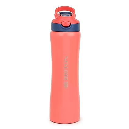 Briiton Hipster Water Bottle 750ml 24H Hot & Cold Stainless Steel Bottle