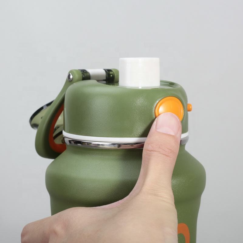 Cille 950ml Insulated Water Bottle Stainless Steel Thermos Hot & Cold Leakproof