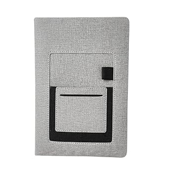A5 Diary with Mobile Pocket & Card Holder Hardcover Organizer Notebook
