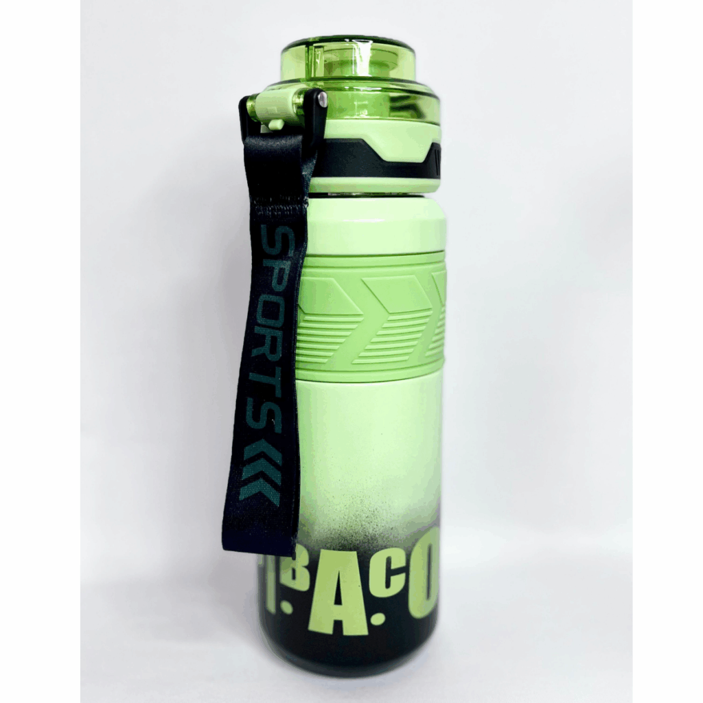 Sports Water Bottle 650ML Insulated Stainless Steel Bottle with Straw