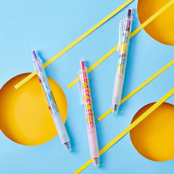 Jumbo Smiley World Gel Pen Set