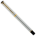 Parker Rialto Shiny Chrome Gold Trim Fountain Pen