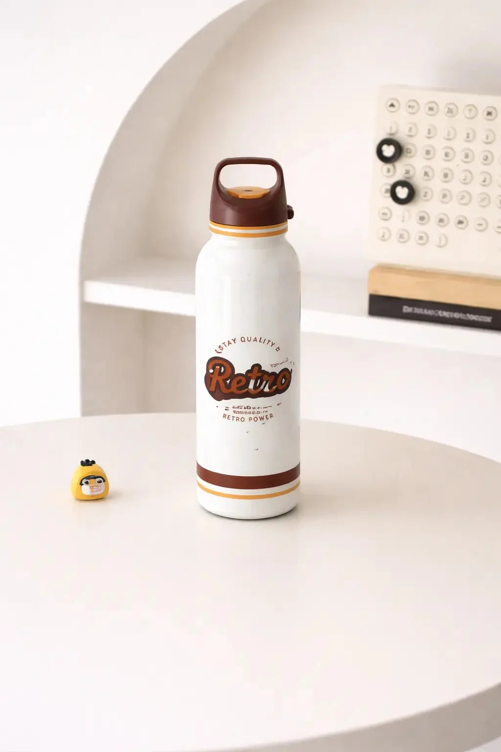 SITARAYURI Kids Water Bottle 600ml  Stainless Steel Insulated Leakproof Bottle