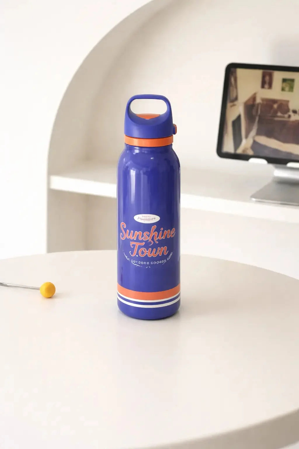 SITARAYURI Kids Water Bottle 600ml  Stainless Steel Insulated Leakproof Bottle
