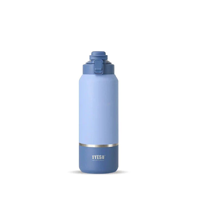 TYESO 1200ml Insulated Water Bottle Leak-Proof Thermos Flask