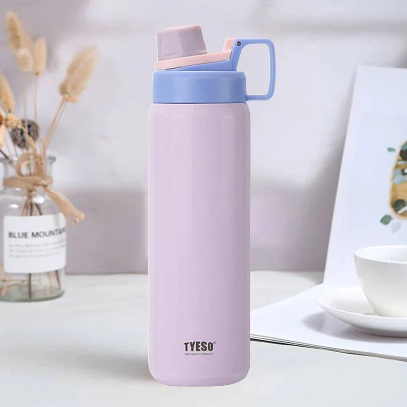 TYESO 900ml Insulated Water Bottle  Stainless Steel Sports Bottle