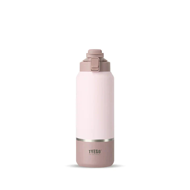 TYESO 1200ml Insulated Water Bottle Leak-Proof Thermos Flask