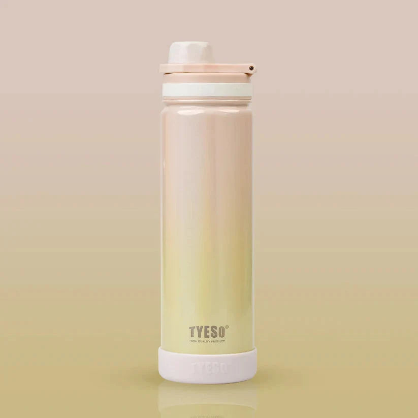 TYESO 750ml Rainbow Insulated Tumbler Stainless Steel Bottle with Handle