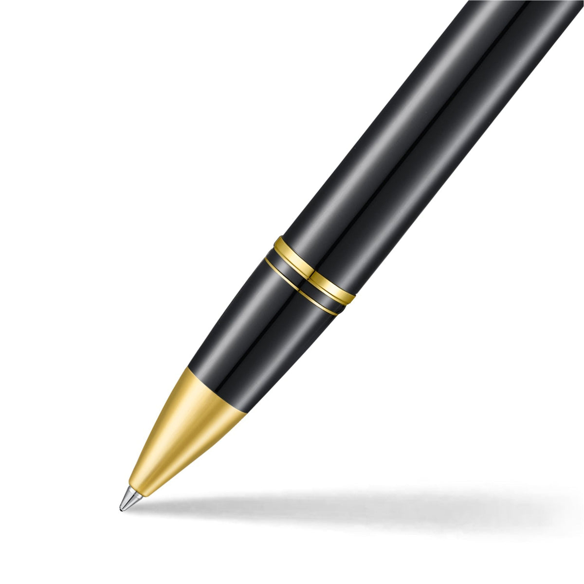 Sheaffer Legacy Rollerball Pen Black Chrome Gold Trim Luxury Pen
