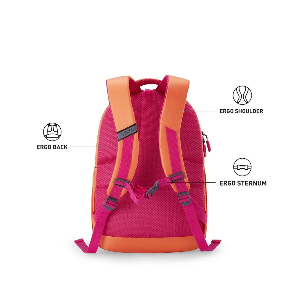 American Tourister Ollie 3.0 Backpack Durable 3 Compartment School & College Bag