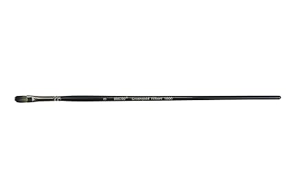 Brustro Greengold Filbert Brush Size 12 | Acrylic & Oil Painting Brush
