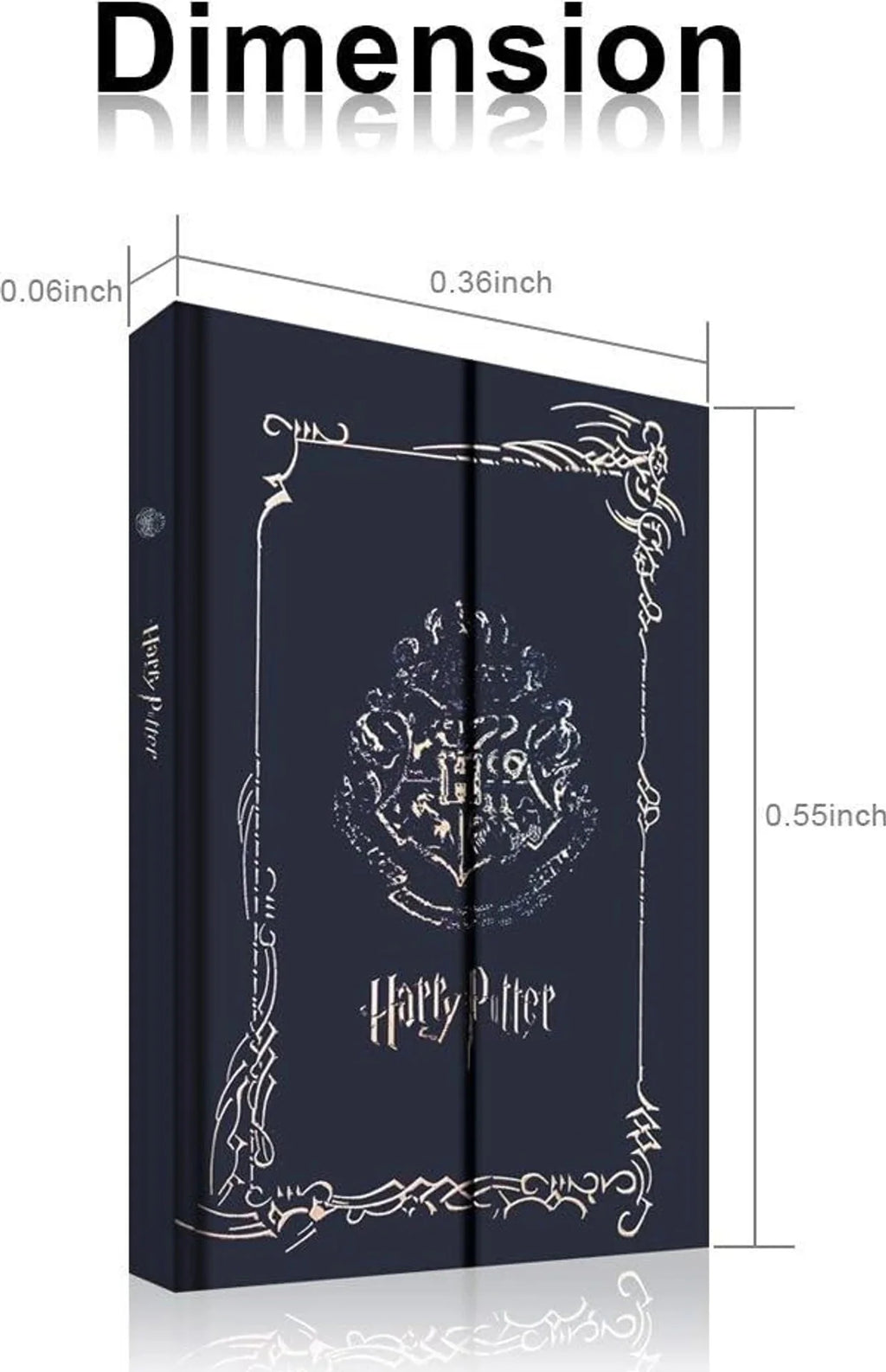 Harry Potter Key House Hard Cover Journal Diary Notebook