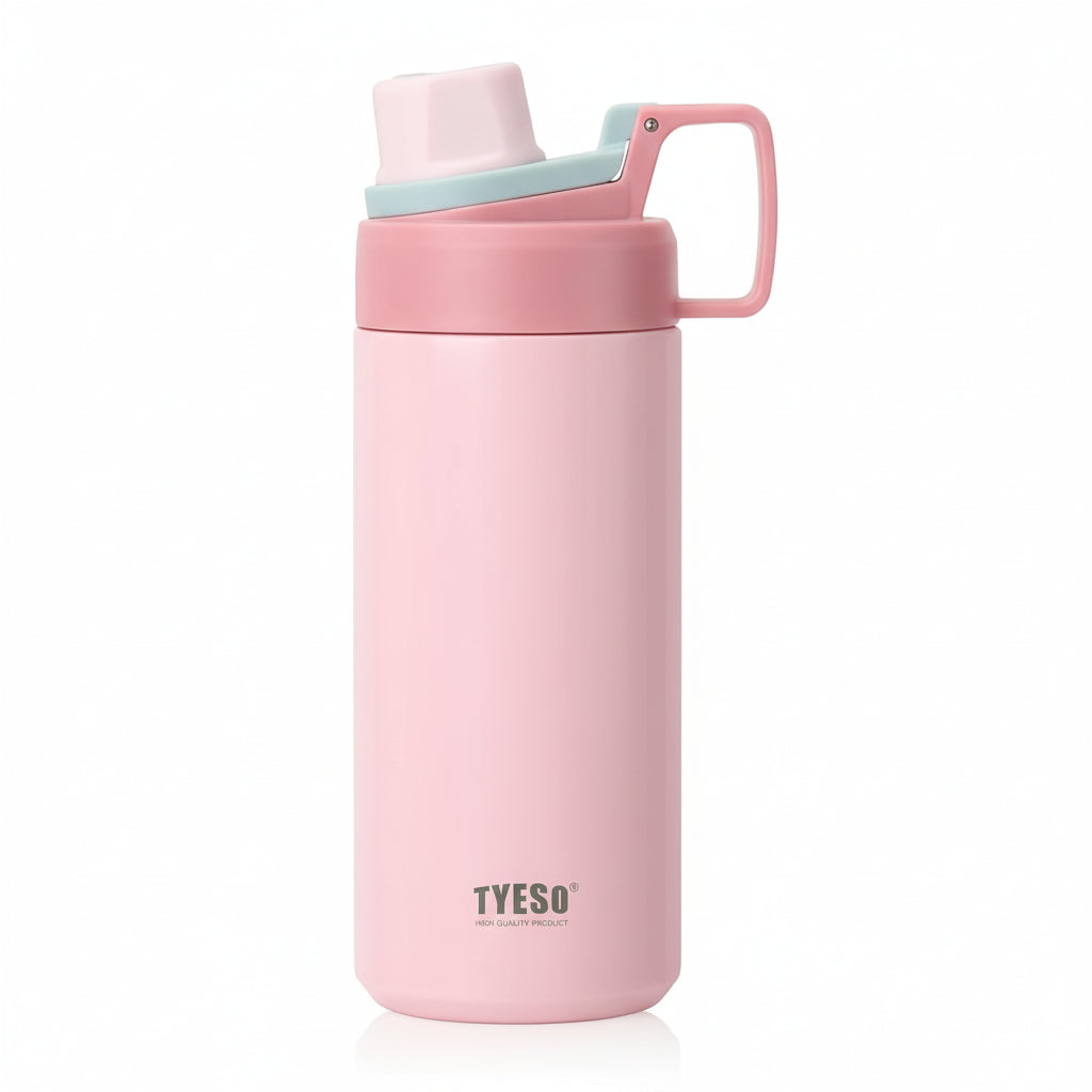 TYESO 20oz Insulated Water Bottle with Spout Lid