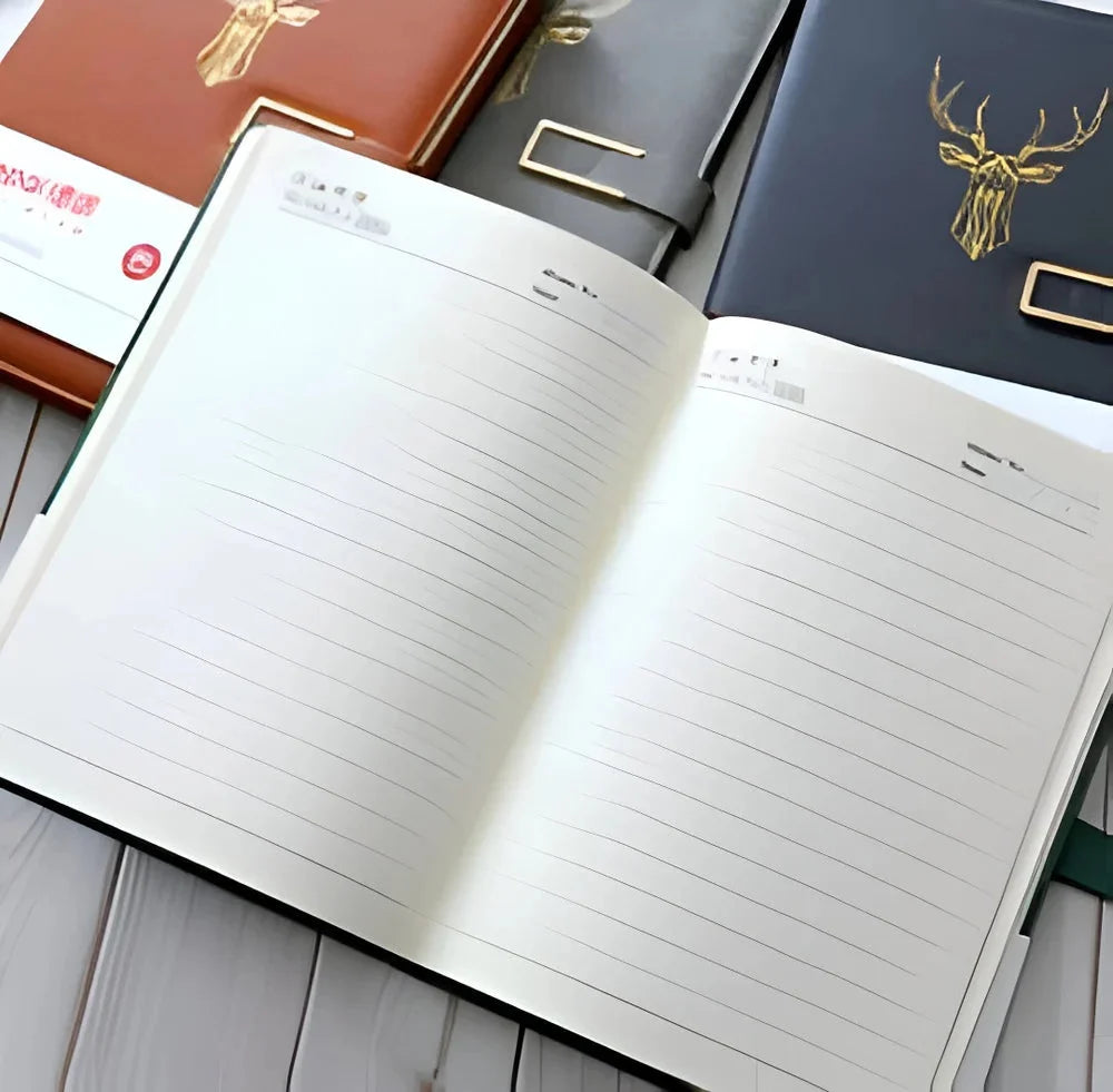 PU Leather Magnet Notebook A5 – Executive Diary