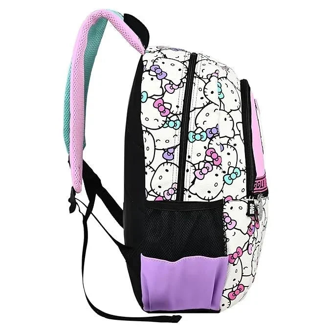 Smiggle Hello Kitty 17 Inch Backpack Cute School Bag with 3 Compartments