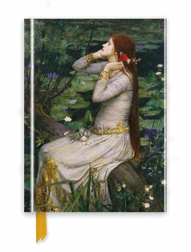Waterhouse Ophelia Foiled Journal Flame Tree A5 Premium Notebook