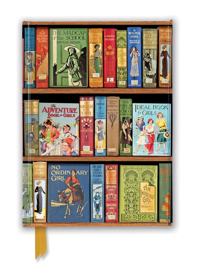 Bodleian Libraries Girls Adventure Book Foiled Journal | Flame Tree A5 Notebook