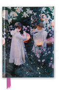 John Singer Sargent Carnation Lily Lily Rose Foiled Journal |Flame Tree A5  Notebook