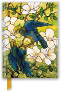 Louis Comfort Tiffany Hibiscus and Parrots Foiled Journal Hardcover