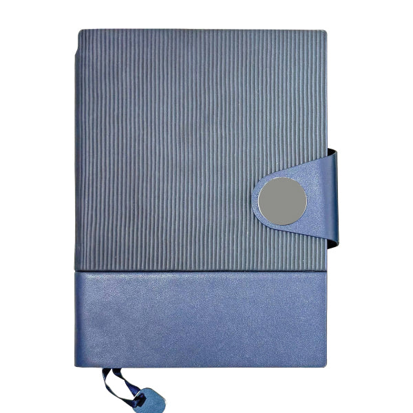 A5 Leather Buckled Diary with Magnetic Closure Office Meeting Notebook